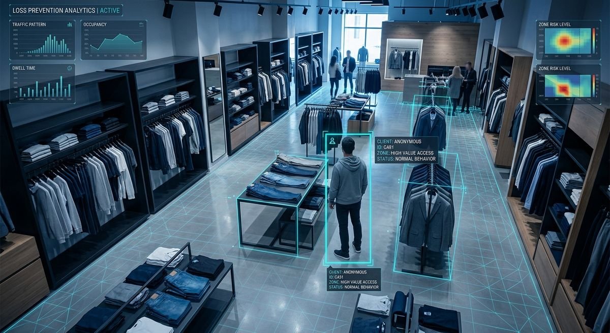 Analítica de video con IA para prevención de pérdidas en una tienda retail